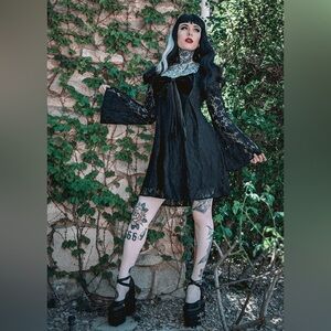Wax Poetic Priscilla Dress in Black